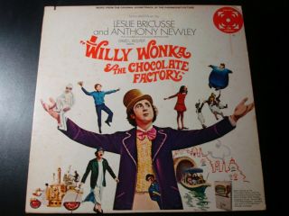 Willy Wonka And & The Chocolate Factory Soundtrack Lp Record