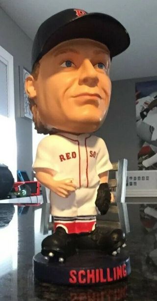 Knuckleheads Curt Schilling Boston Red Sox Bobblehead