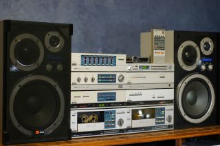 Aiwa Vintage M - 808 Mini Component Stereo System 1980s Restored & Wonderful