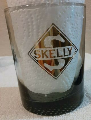 Very Rare 1969 Skelly Oil Co.  Smoked Glass Tumbler & More.  L@@k