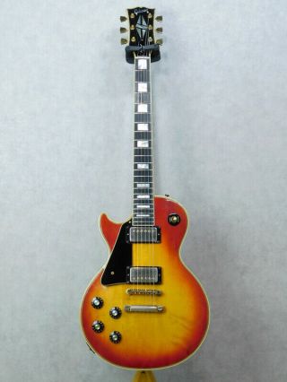 Gibson Les Paul Custom Left - Handed Mod 1974 Vintage Electric Guitar,  L0700