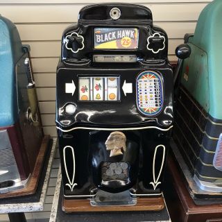 $0.  25 Jennings Vintage Slot Machine Restored
