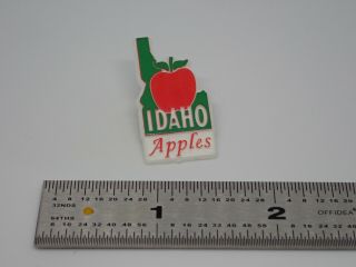 Idaho Apples Vintage Lapel Pin 2