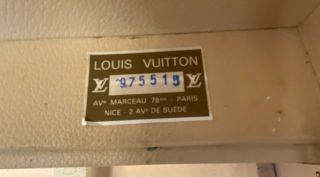 Authentic Vintage Louis Vuitton Monogram Hard Trunk 4