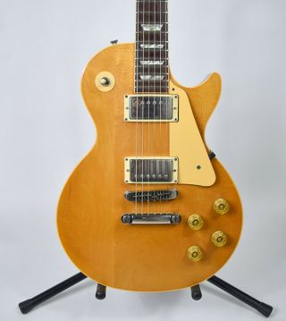1983 Gibson Les Paul Standard Vintage Electric Guitar Natural Tim Shaw NR 3