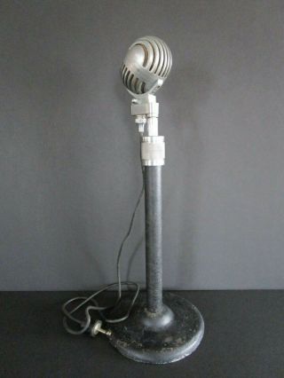 VERY RARE VINTAGE DYNACARD 42M STEANE ' S MICROPHONE.  INCREDIBLE ART DECO DESIGN 2