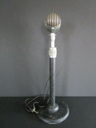 VERY RARE VINTAGE DYNACARD 42M STEANE ' S MICROPHONE.  INCREDIBLE ART DECO DESIGN 3