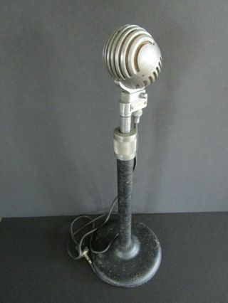 VERY RARE VINTAGE DYNACARD 42M STEANE ' S MICROPHONE.  INCREDIBLE ART DECO DESIGN 4