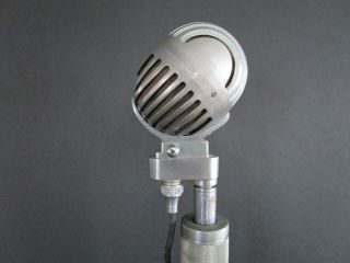 VERY RARE VINTAGE DYNACARD 42M STEANE ' S MICROPHONE.  INCREDIBLE ART DECO DESIGN 5