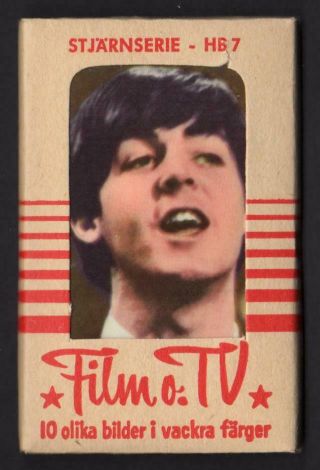 The Beatles - Paul Mccartney - 1965 Dutch Hb Set 10 Card Pack
