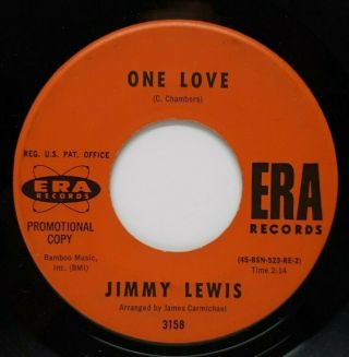 45 Rpm,  Northern Soul,  Jimmy Lewis,  What Can I Do Now/ One Love