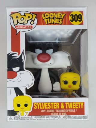 Funko Pop Animation: Looney Tunes Sylvester & Tweety Figure 309