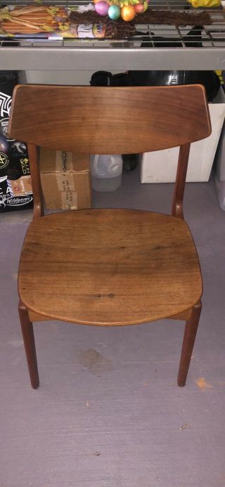 Vintage Handmade Banded Teakwood dining table and chair set 5