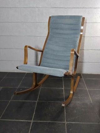 Heron Rocking Chair Vintage Mid Century Modern Mitsumada Sugadawa Tendo Mokko 2