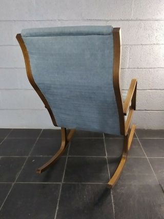 Heron Rocking Chair Vintage Mid Century Modern Mitsumada Sugadawa Tendo Mokko 6