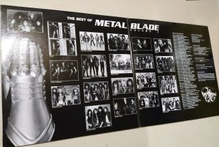 The Best of METAL BLADE Vol 2 {Heretic SLAYER Detente Hirax Omen Lizzy Borden} 3