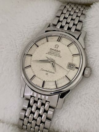 Vintage Omega Constellation Chronometer Pie Pan 561 Automatic Men’s Wrist Watch