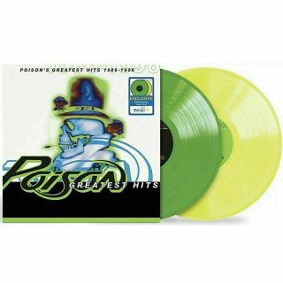 Poison - Greatest Hits - Walmart Exclusive - Yellow & Green Neon Colored 2xlp