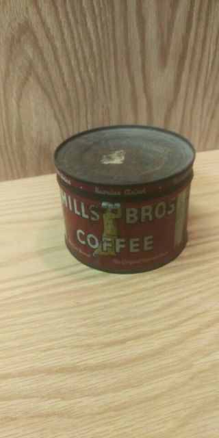 Hills Brothers Half Pound Coffee Can
