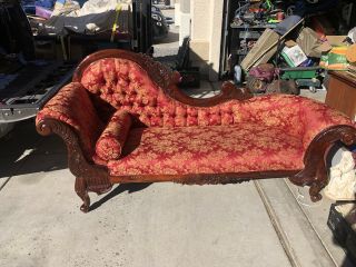 rosewood recamier / Couch / sofa / vintage 4