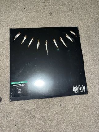 Black Panther The Album Double Lp Limited Edition Green,