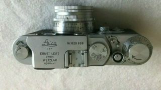 Vintage Leica Ernst Leitz Wetzlar Self Timer DBP Camera, 4