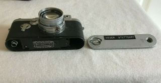 Vintage Leica Ernst Leitz Wetzlar Self Timer DBP Camera, 6