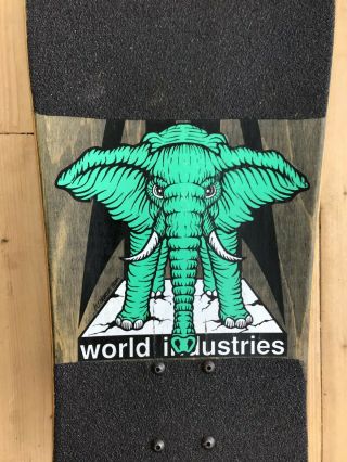 Mike Vallely World Industries OG 1989 Skateboard Powell Peralta Bones Elephant 6