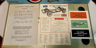 Vintage Renwal Visible Automobile Chassis Model Kit No.  813 Looks Complete RARE 3
