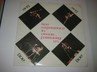 Vinyl Lp Record Elvis Presley - Live Experience In Vegas Feb.  1971 - Bonthond Lp2999