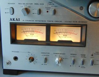 Vintage AKAI GX - 635D REEL TO REEL TAPE DECK Powers Up 2
