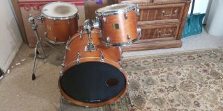 Yamaha Maple Custom Absolute Vintage Natural Drum Set