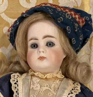 11 " Antique German Closed Mouth Doll 212 Bahr Proschild W/original Body
