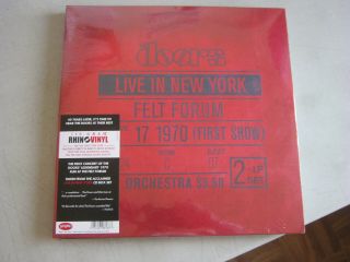 The Doors - Live In York [sealed,  2 Lps] Import 180g [lot C]