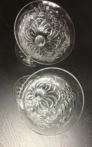 Vintage Seneca Hand Cut Crystal Stemware Bowls & Plates - Rare 51 Pc Set 6