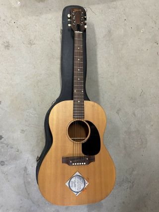 1967 Gibson Lg - 0 Vintage Acoustic Guitar,  Case,  Hang Tag,  Serial 891919
