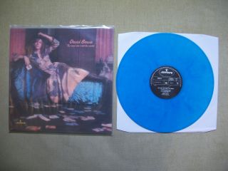 David Bowie Lp - Man Who The World.  / / Blue Vinyl.