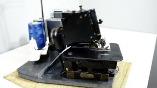Vintage Union Special 39200 AE Over Lock Industrial Sewing Machine YouTube Video 3