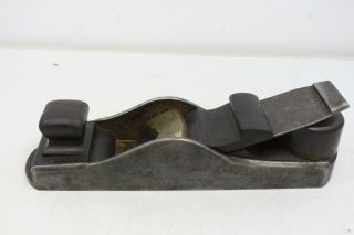 Vintage Antique Spiers Ayr Brass Steel And Wood Woodworking Plane Tool