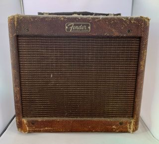 Vintage Fender 5f1 Champ Tube Amp