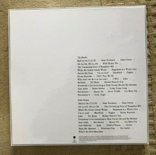 The Beatles - White Album Deluxe Edition 4 LP Esher Demos 2