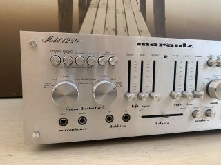 Vintage Marantz Model 1250 Console Stereo Amplifier (SEE DETAILS, ) 2