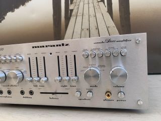 Vintage Marantz Model 1250 Console Stereo Amplifier (SEE DETAILS, ) 3