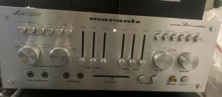 Vintage Marantz Model 1250 Console Stereo Amplifier (SEE DETAILS, ) 4