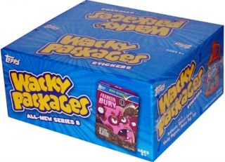2011 Topps Wacky Packages Series Ans8 Hobby Box Sketch Golds
