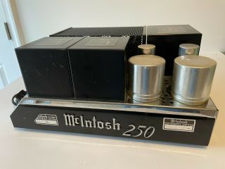 McIntosh MC250 MC 250 Vintage Solid State Power Amplifier 2