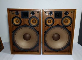 Vintage Pioneer Cs - 99a Speakers W/ Grills - Well Cs99a