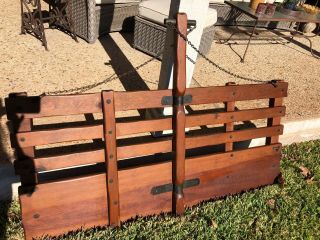 Vintage W.  R.  Wr Dallas Double Bed Frame 2