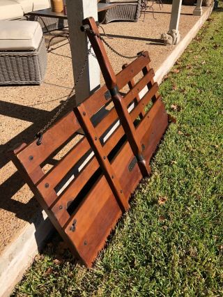 Vintage W.  R.  Wr Dallas Double Bed Frame 3