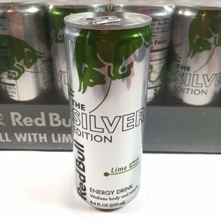 1 Red Bull Silver Edition Can Htf Lime - Qty Available